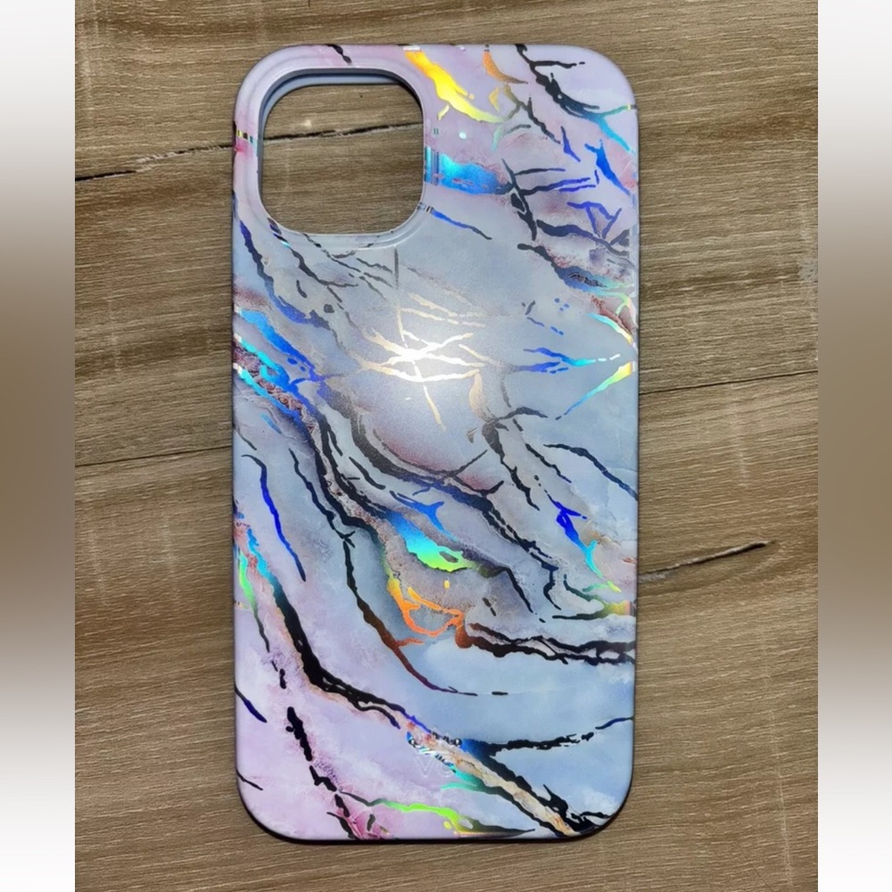 Velvet caviar colorful marble iPhone 13 case